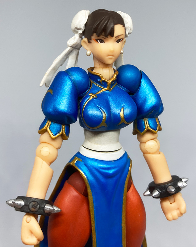  Kaiyodo Revoltech SFO spring beauty present condition goods action figure tune Lee Street Fighter online 