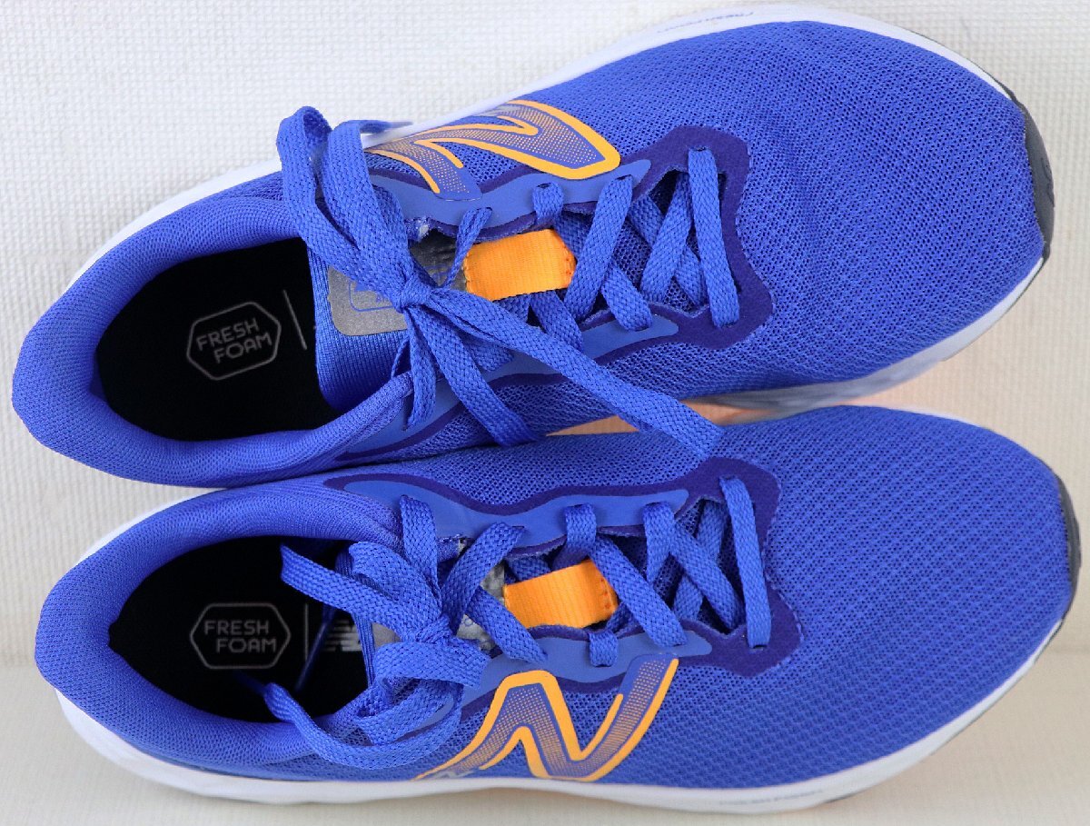 S♪中古品♪ランニングシューズ 『2E MARISCM4 (BLUE/YELLOW) 25.5cm』 New Balance/ニューバランス フレッシュフォーム アリシ ※本体のみ_画像6