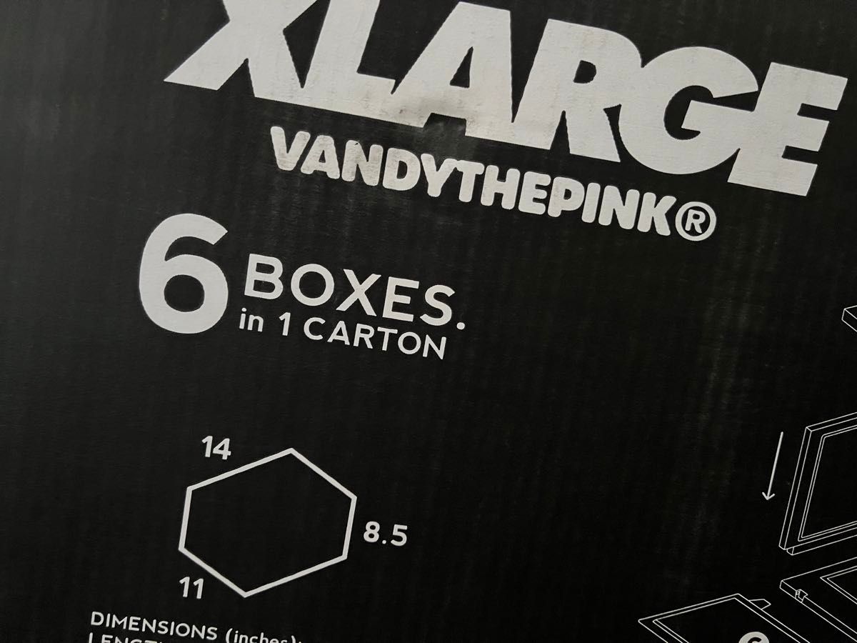 XLARGE VANDY THE PINK towerbox タワーボックス エクストラ XLARGE VANDY THE PINK towerbox タワーボックス エクストラ