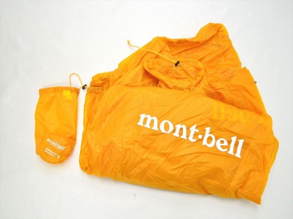 KM563●現状品●mont-bell モンベル 1122654 ステラリッジ テント2　レインフライ　キャンプアウトドア_画像1