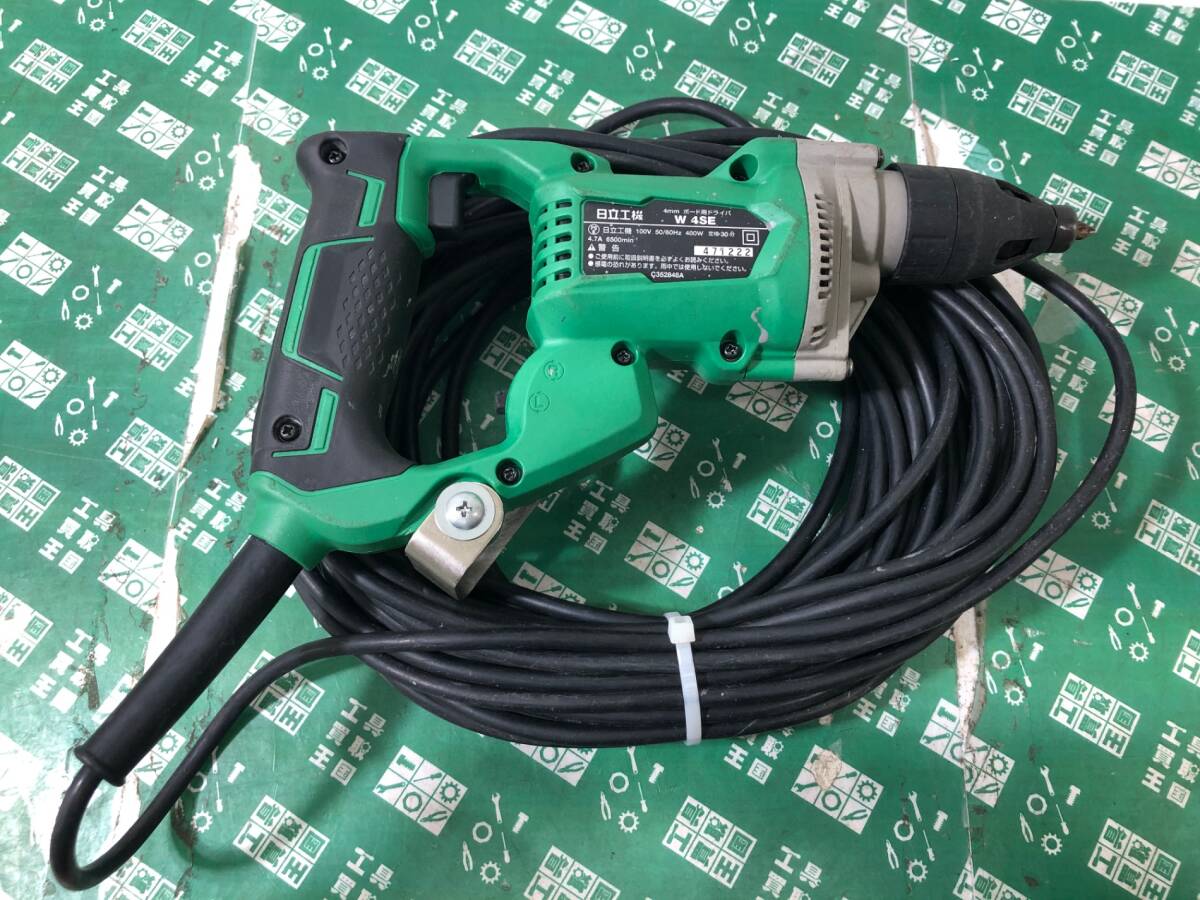 中古品 電動工具 ★日立工機I 4mmボード用ドリルドライバ W4SE 木工 木材加工.DIY. ITYNYB3UZU7Vの画像2