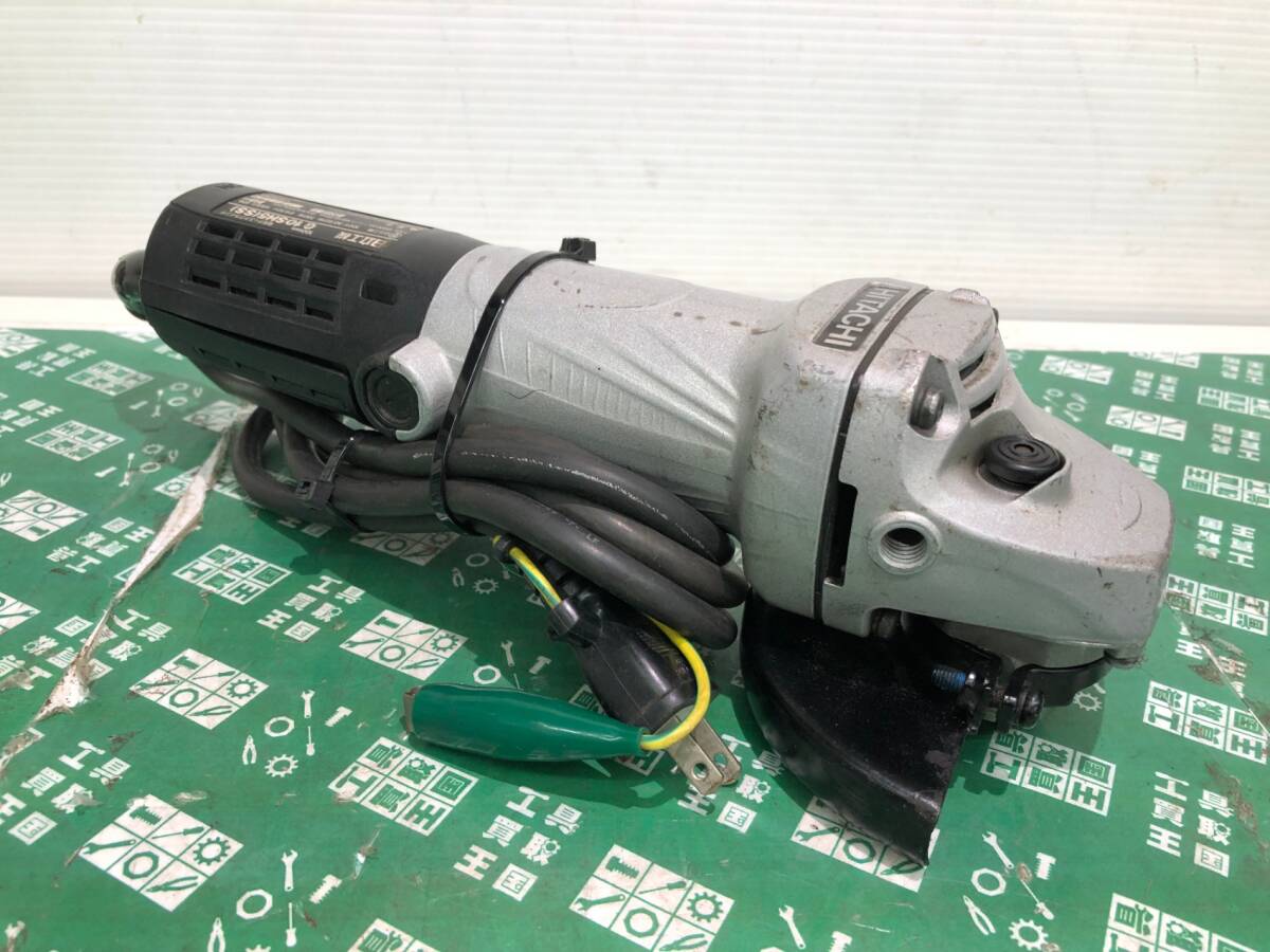 中古品 電動工具 HiKOKI ハイコーキ 100mm電気ディスクグラインダ G10SH5(SS) 本体のみ.鉄工 金属加工.切断 研磨. IT9W1CJLY4DW_画像2