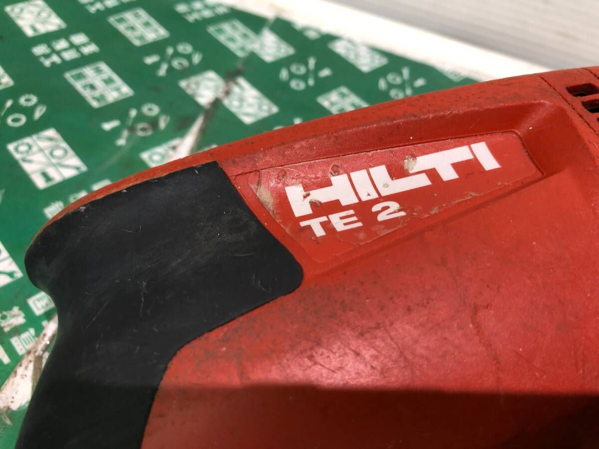 中古品 電動工具 HILTI ヒルティ ハンマードリル TE2 本体のみ.土木工事. コンクリドリル.コンクリートドリル.ITJ98QM223A8_画像6