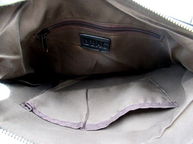 ♪UYBAG 2WAY クラッチバッグ セカンドバッグ ショルダーバッグ ハンドバッグ レザー クロコ型押し ブラック 黒 未使用品♪_画像8