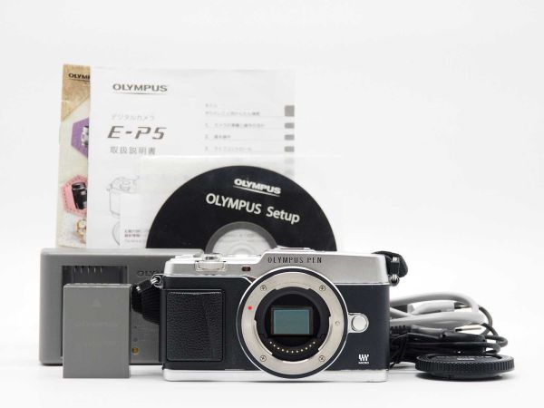 オリンパス Olympus PEN E-P5 Digital Camera Body Silver [美品] #Z1362A_画像1