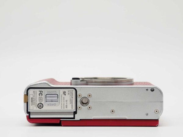 富士フィルム Fujifilm X-A1 16.3MP Digital Camera Body Red [美品] #Z1406A_画像9
