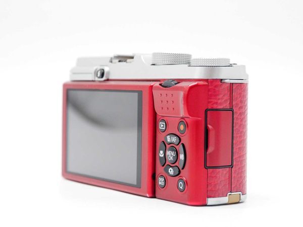 富士フィルム Fujifilm X-A1 16.3MP Digital Camera Body Red [美品] #Z1406A_画像6
