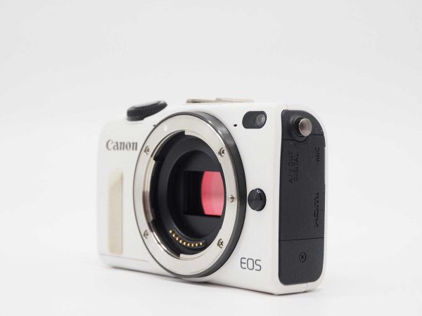 キャノン Canon EOS M2 Digital Camera White 18-55mm Lens [美品] #Z1423A_画像5