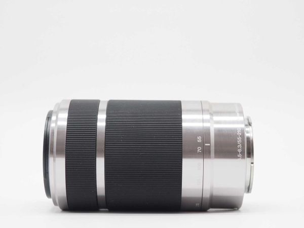 ソニー Sony E 55-210mm f/4.5-6.3 OSS Silver SEL55210 Lens [新品同様] #Z1434A_画像9