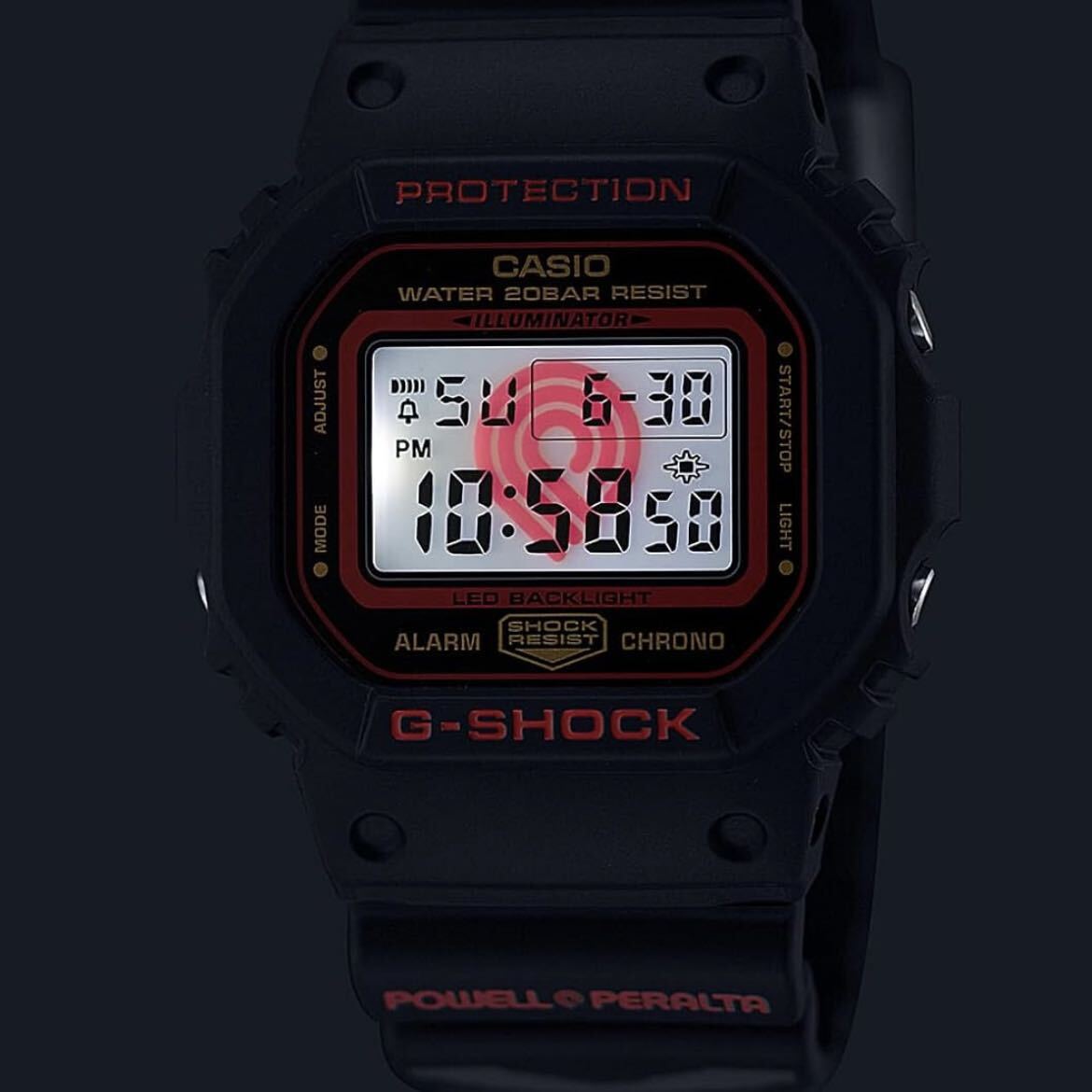 CASIO G-SHOCK カシオ ジーショック DW-5600KH-1JR [G-SHOCK（Gショック）KELVIN HOEFLER×POWELL PERALTAコラボレーションモデル パウエル_画像6