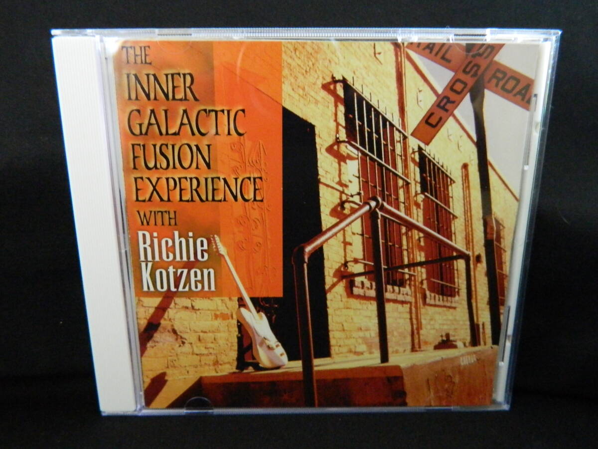 (41)  Richie Kotzen  /  THE INNER GALACTIC FUSION EXPREIEN   日本盤   ジャケ、日本語解説 経年の汚れありの画像1