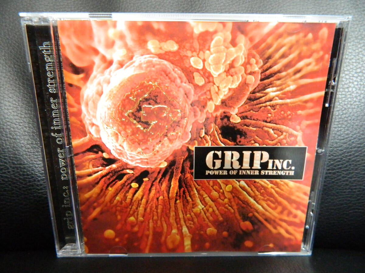 (13)  GRIP INC.  /  POWER OF INNER STRENGTH   日本盤   ジャケ、経年の汚れありの画像1