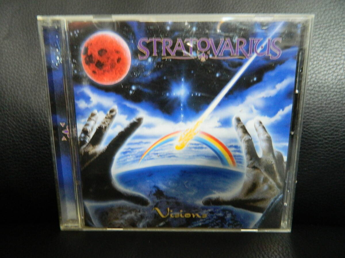 (46)　 STRATOVARIUS　　/　 VISIONS　　　 　日本盤　 　 ジャケ、経年の汚れあり_画像1