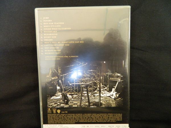 (22) 中古DVD  VAN HALEN /  VIDEO HITS VOLUME Ⅰ  日本盤  DVDケース傷、日本語解説 経年汚れありの画像3