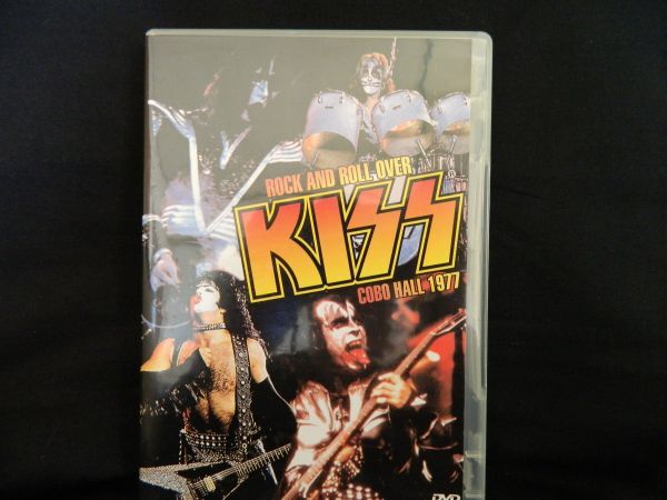 (32)  中古DVD KISS /  COBO HALL 1977 輸入盤  DVDケース傷、日本製Blu-rayレコーダーで再生可能の画像1