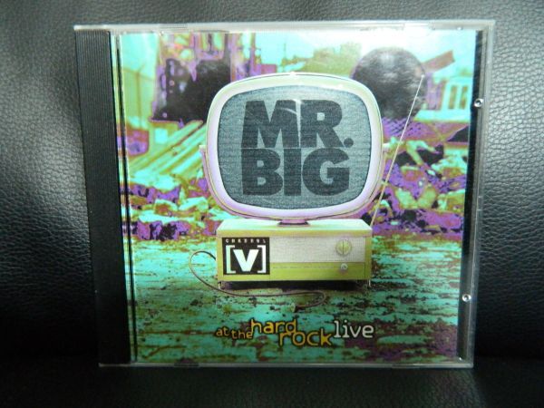 (5)　MR.BIG　　/　 at the hard rock live 　 　輸入盤　　　ジャケ、経年の汚れあり　_画像1