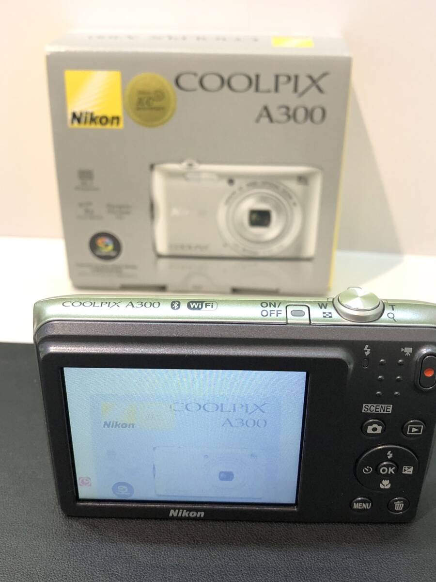 【F1031AY】Nikon ニコン COOLPIX クールピクス A300 通電確認済 箱取説付属 マルチセクター異常有 ジャンク扱い 現状品_画像6