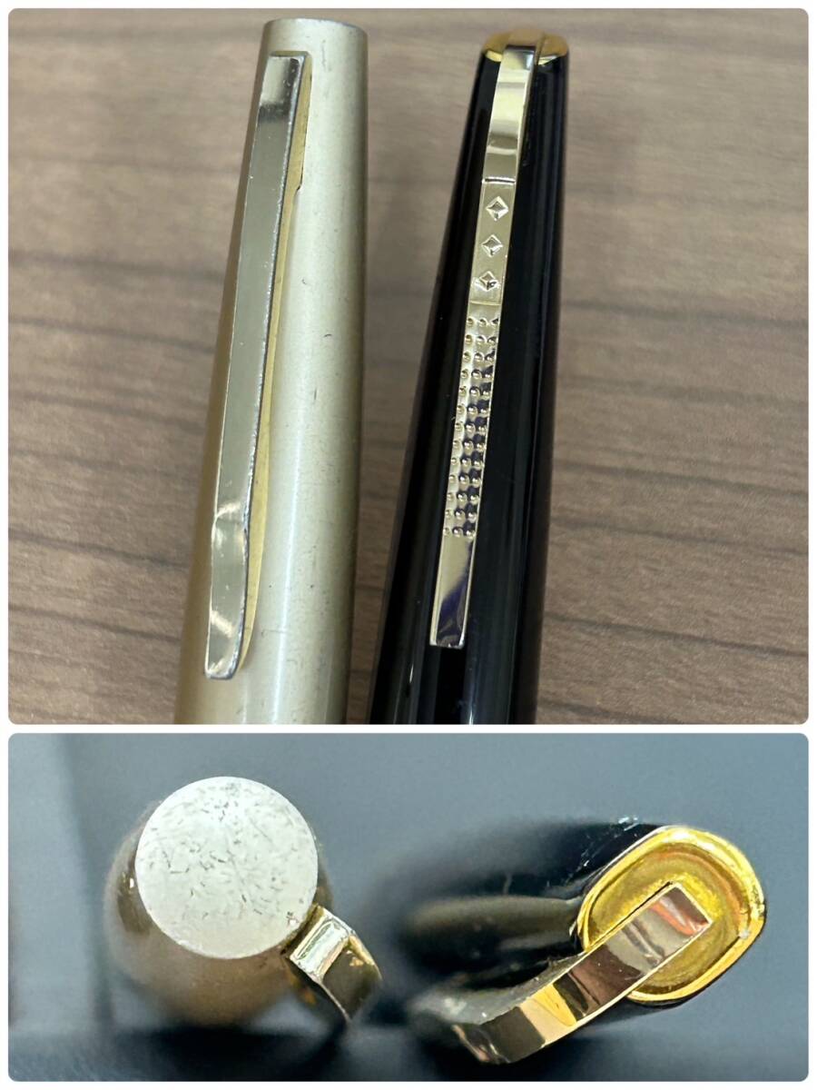 【D2995SS】万年筆 2本セット PLATIUM プラチナ万年筆 18K 細字 Sailor セーラー万年筆 F-1 512 ペン 筆記 文房具_画像10