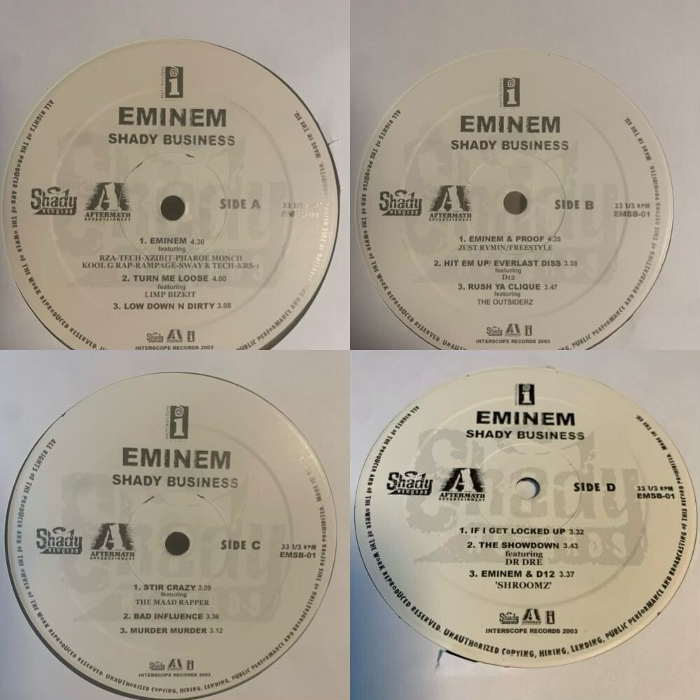 EMINEM エミネム LP レコード セレクション(D12, SNOOP) 9点/ The Marshall Mathers, EMINEM SHOW,他 リミックス盤含む,HIPHO R&Bの画像5