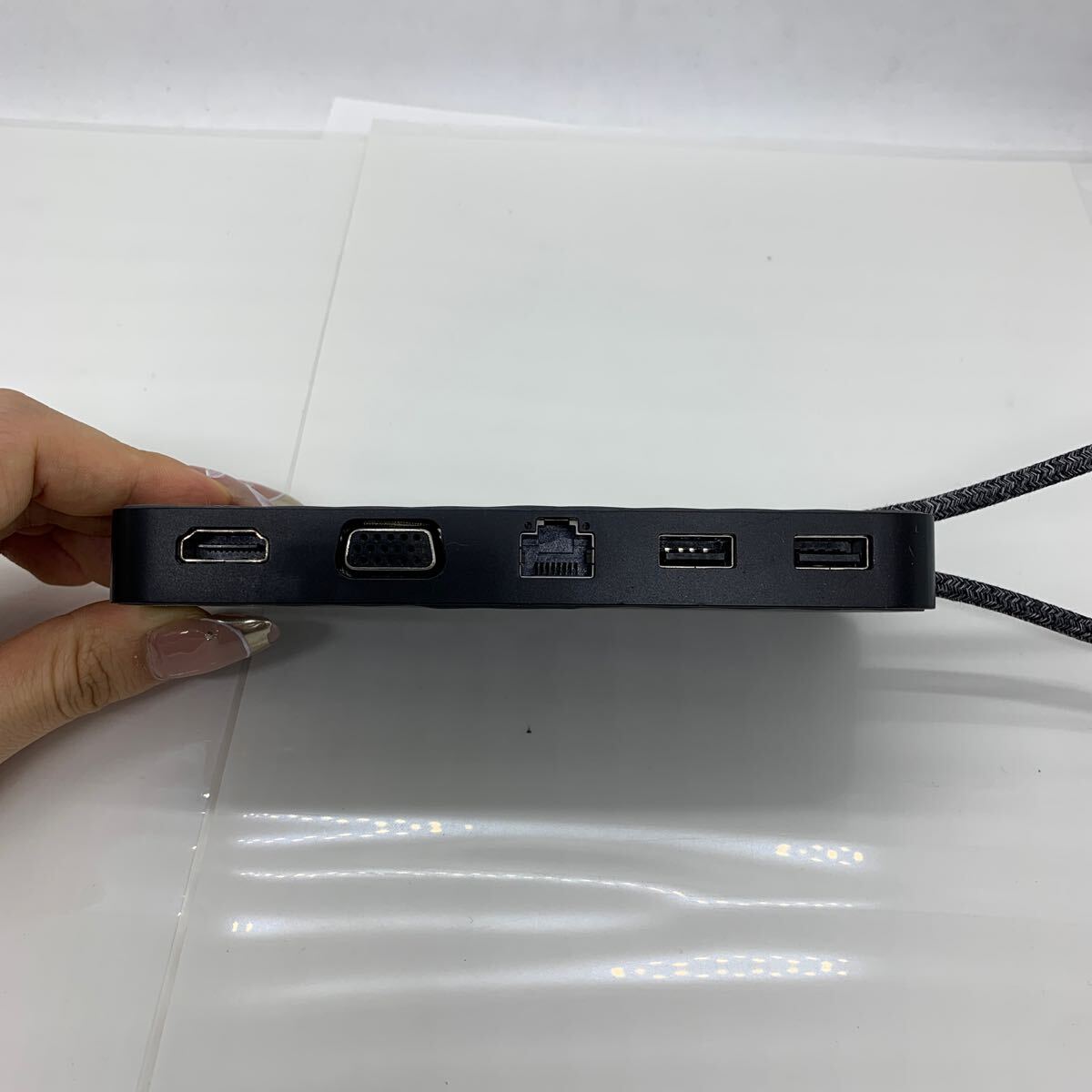（513-2）HP USB-C Mini Dock 純正品 マルチハブ HSA-Q001PR_画像3