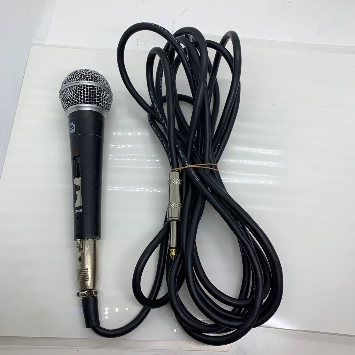 （514-6）クラシックプロ マイク CM5S classic pro ケーブル High Grade Protessional Microphone cable 約5m_画像5