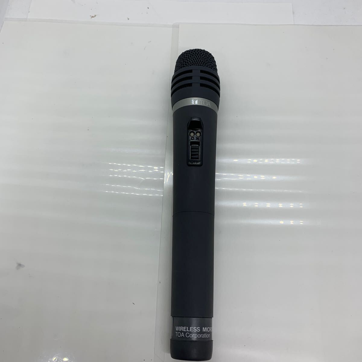 （516-1）【動作OK】TOA製ワイヤレスマイクWM-1210の中古品です。_画像1