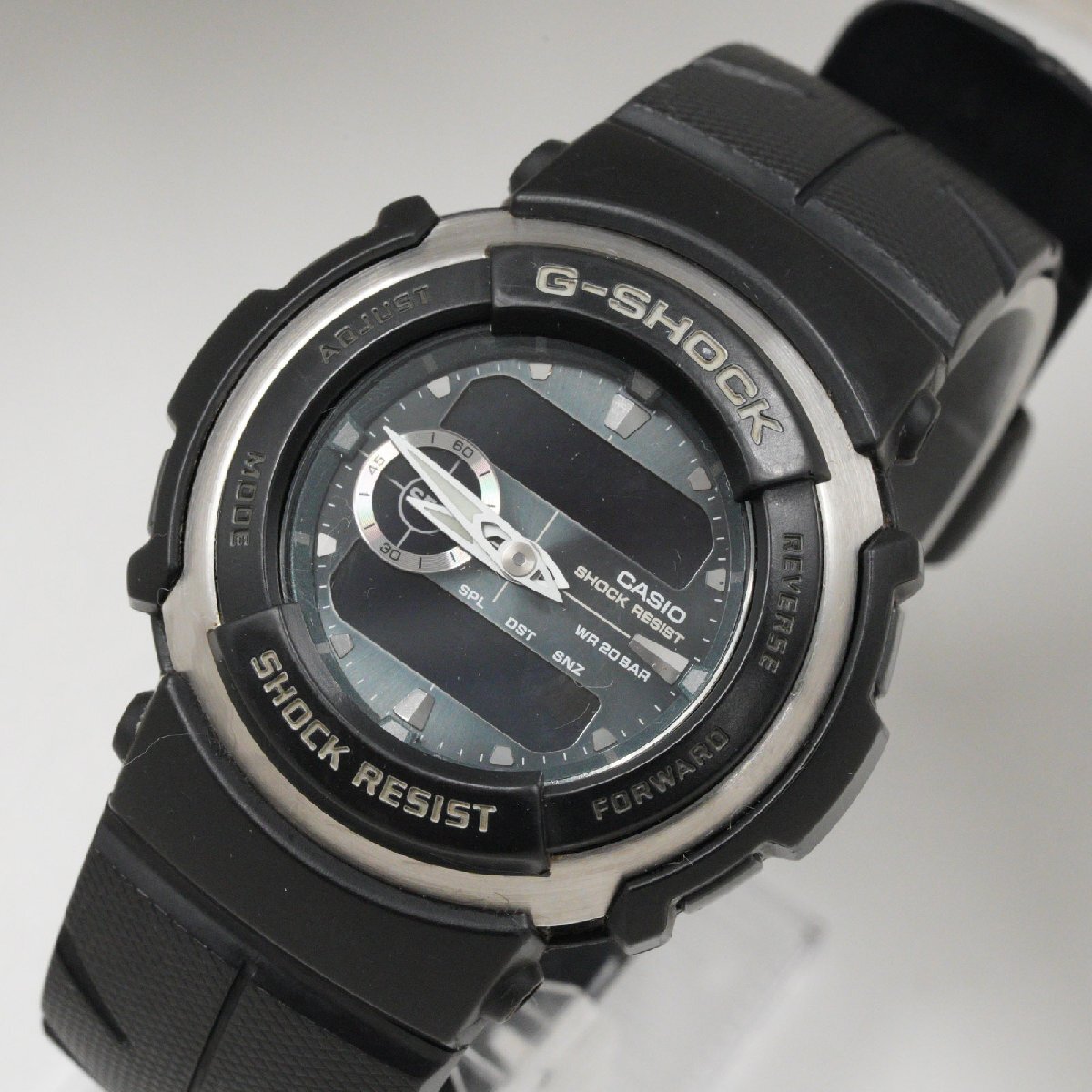 カシオ CASIO 腕時計 G-SHOCK デジアナ G-300 中古 不動 ジャンク品 [質イコー]_画像1