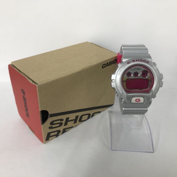 H254-SB2-1092 CASIO カシオ G-SHOCK Gショック DW-6900CB メンズ デジタル 不動 腕時計 スペシャルカラー シルバー ※箱付きの画像10