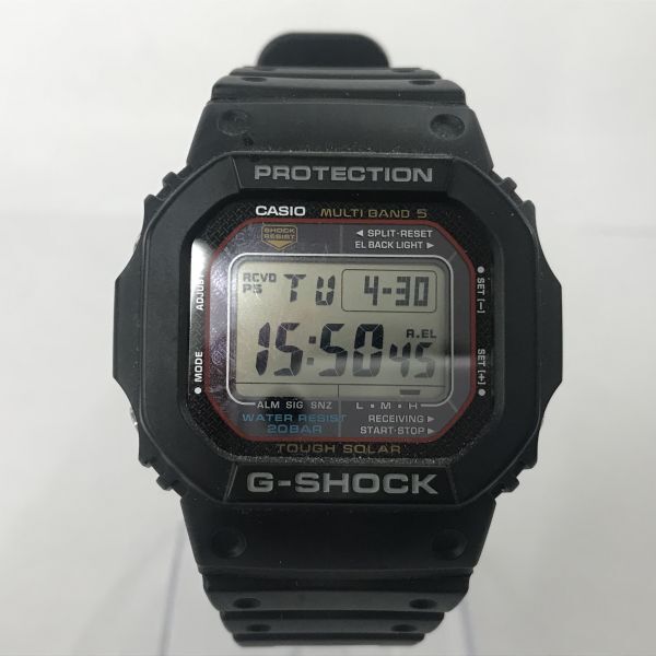 H275-I58-2011 CASIO カシオ G-SHOCK Gショック GW-M5600 メンズ 電波 デジタル クオーツ 稼働 腕時計 ※箱付きの画像1