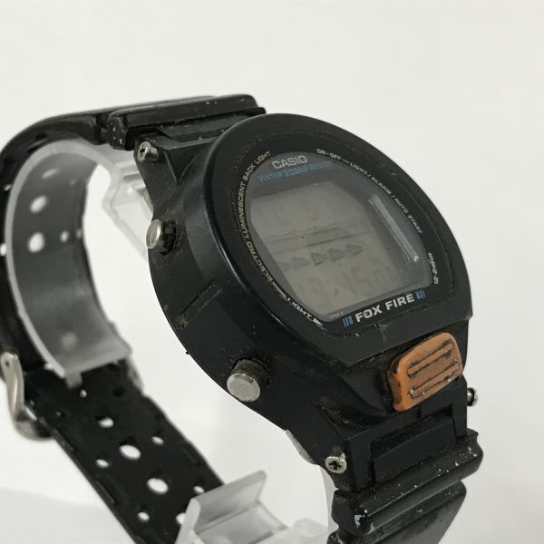 J216-SB2-1322◎ CASIO カシオ FOX FIRE フォックスファイヤー DW-6600 メンズ クオーツ デジタル 稼働 腕時計_画像5