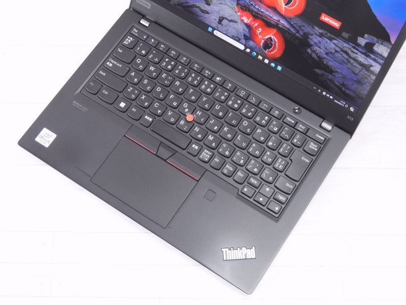 Bランク Lenovo ThinkPad X13 第10世代 i5 10310U NVMe256GB メモリ8GB FHD液晶 Win11_画像2