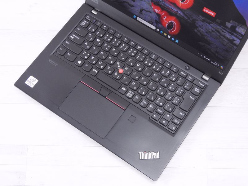 Bランク Lenovo ThinkPad X13 第10世代 i5 10310U NVMe256GB メモリ8GB FHD液晶 Win11_画像2