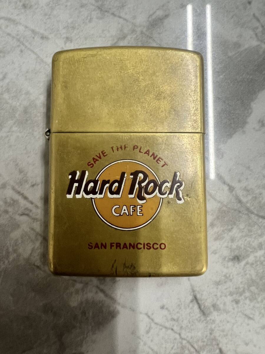 ZIPPO/ジッポー Hard Rock CAFE/ハードロックカフェ San Francisco/サンフランシスコ 98年製_画像1