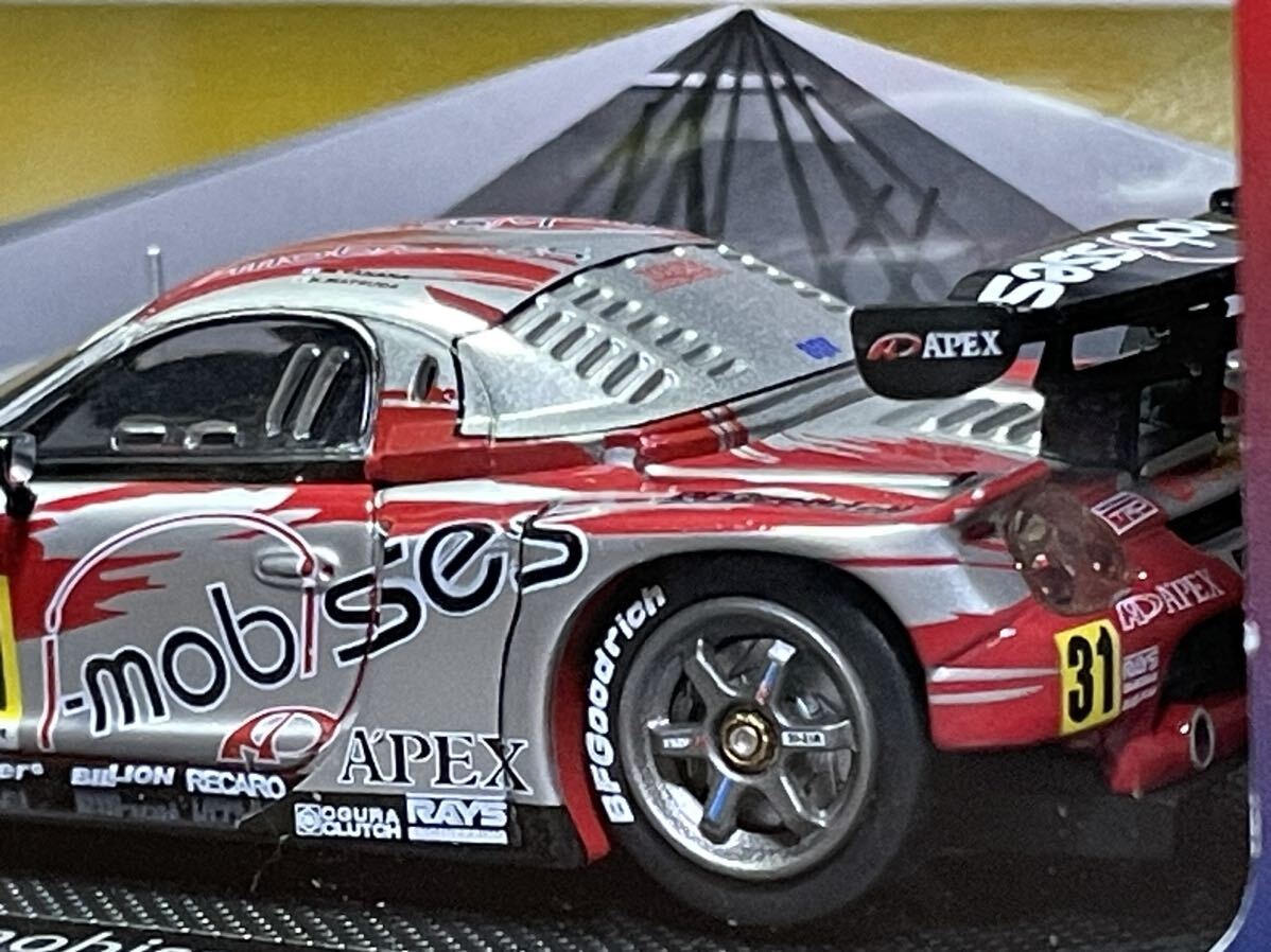 絶版品　未使用品 EBBRO 1/43 A-PEX i-mobisses トヨタ MR-S スーパーGT GT300 2004 No.31 田中実＆松田晃司_画像7