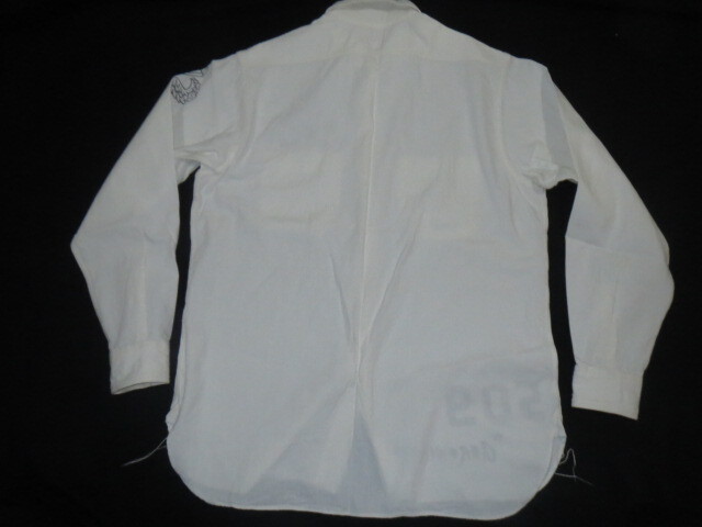 BUZZ RICKSON バズリクソンズ ホワイトシャンブレー ワークシャツ スコードロン 501 GERONIMO _画像5