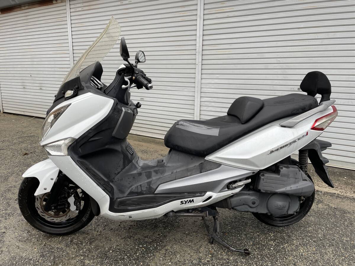 大容量メットイン SYM JOYMAX125i ジョイマックス１２５ インジェクション車 書類、鍵付き 検）GTS125i マジェスティ１２５ PCX１２５の画像5