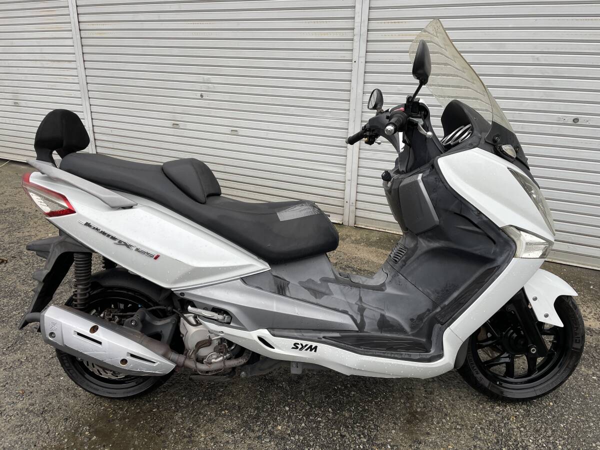 大容量メットイン SYM JOYMAX125i ジョイマックス１２５ インジェクション車 書類、鍵付き 検）GTS125i マジェスティ１２５ PCX１２５の画像2