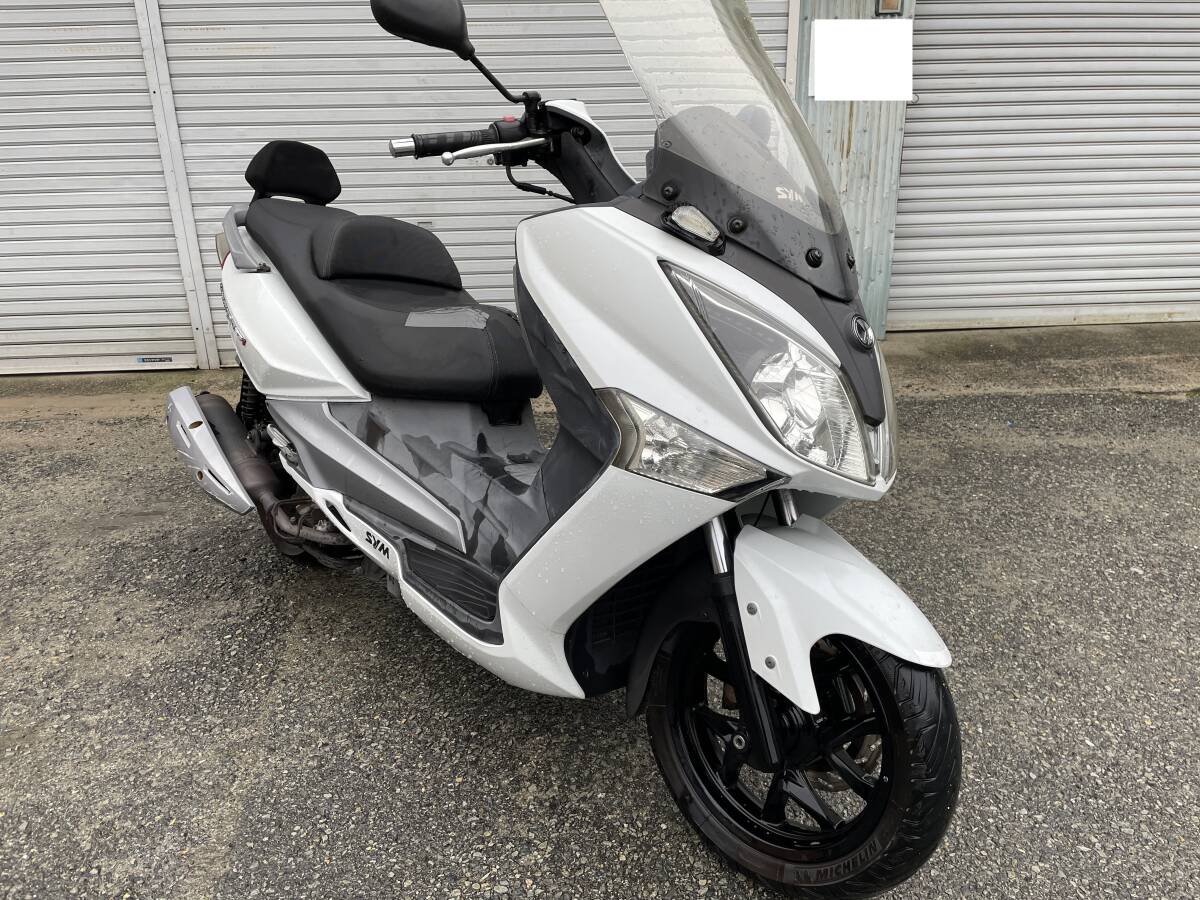 大容量メットイン SYM JOYMAX125i ジョイマックス１２５ インジェクション車 書類、鍵付き 検）GTS125i マジェスティ１２５ PCX１２５の画像1