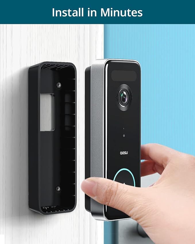AOSU 5MP画質 インターホン ワイヤレス( 2 4/5 GHz WiFi AOSU 5MP画質 インターホン ワイヤレス( 2 4/5 GHz WiFi