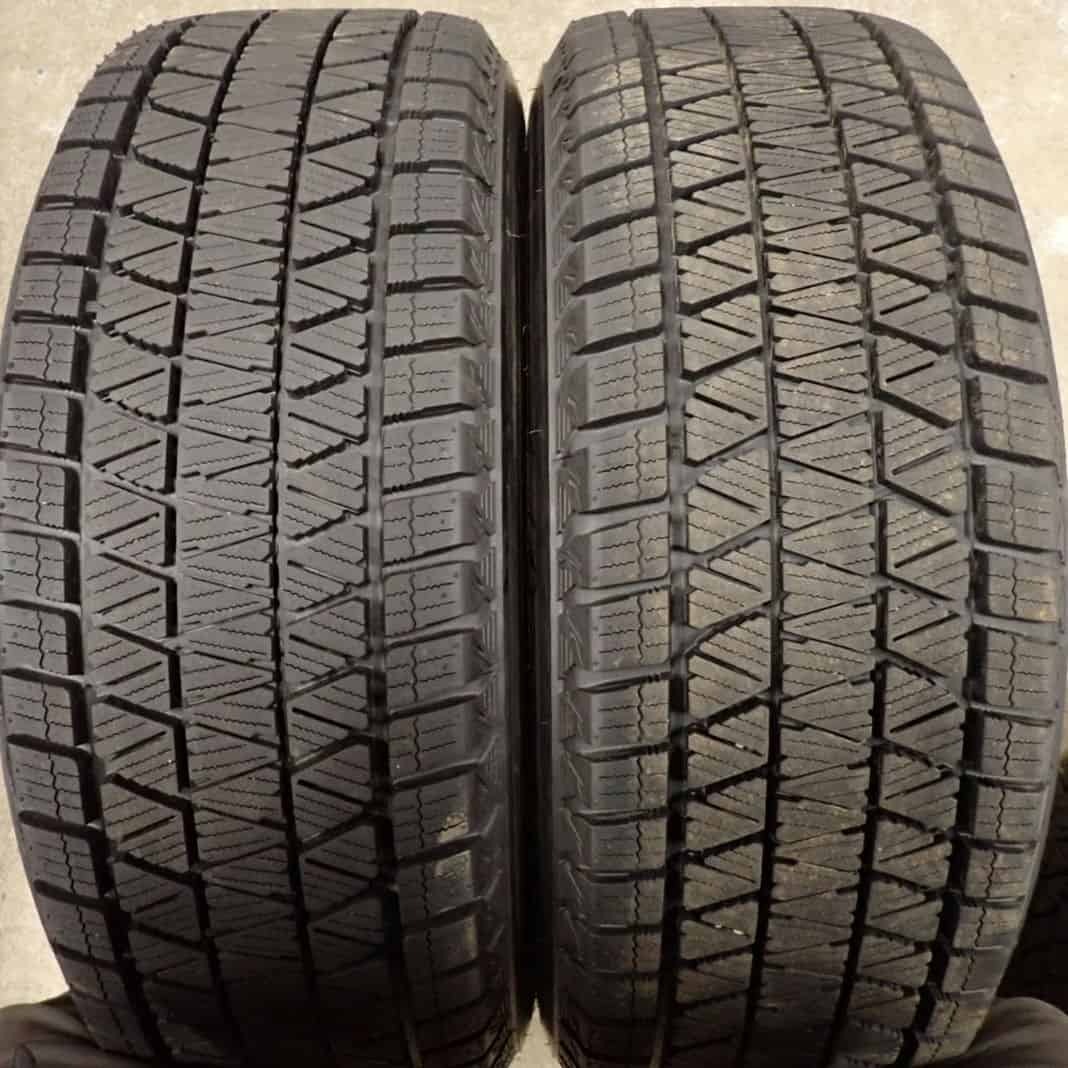 冬4本SET 会社宛 送料無料 225/60R17×7J 99Q ブリヂストン ブリザック DM-V3 2022年製 スバル 純正アルミ XV フォレスター 特価 NO,E8839_画像5