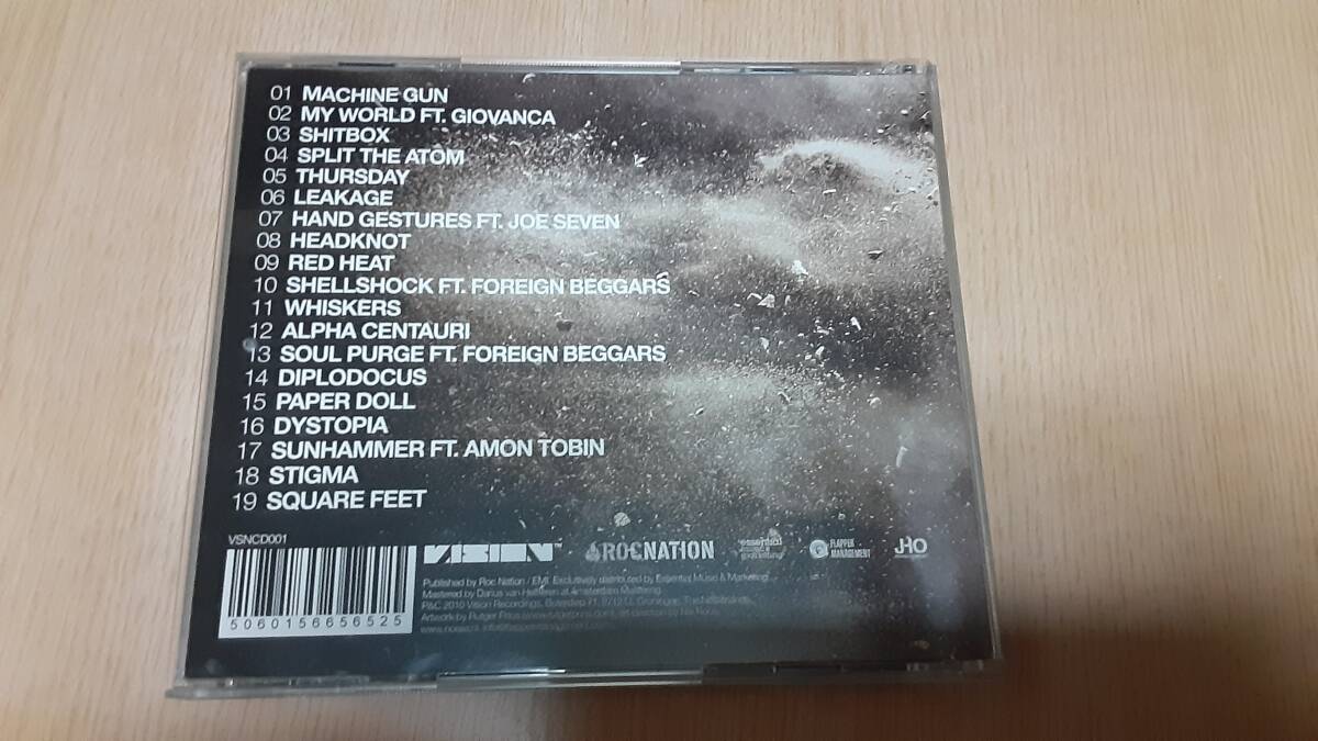 Noisia Split the Atom 初回盤 EDM CD