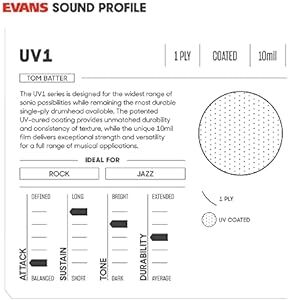 EVANS エヴァンス ドラムヘッド UV1 CTD B14UV1 14インチ 【国内正規品_画像3