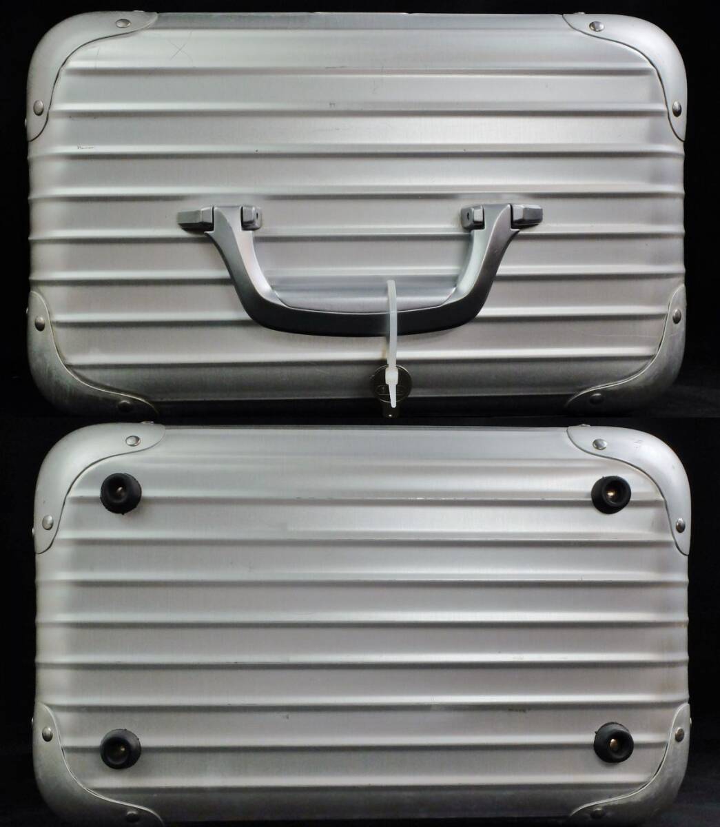 Rimowa* Rimowa 982.73 Vtg.[TOPAS/ topaz ] view ti case 17L Turn ki.( beautiful goods )963411