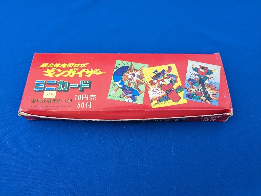 『超合体魔術ロボ ギンガイザー』ミニカード（新品・未使用）です。47年前に放送されたロボットアニメのミニカードです。_画像1