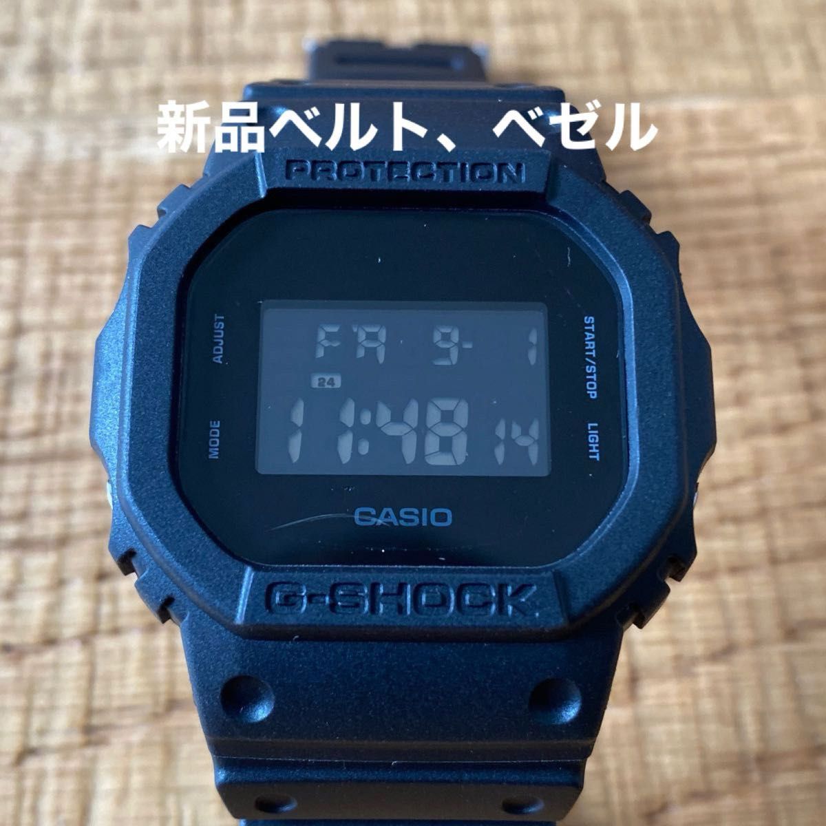 カシオ　G-SHOCK  DW-5600 新品ベルト・ベゼル