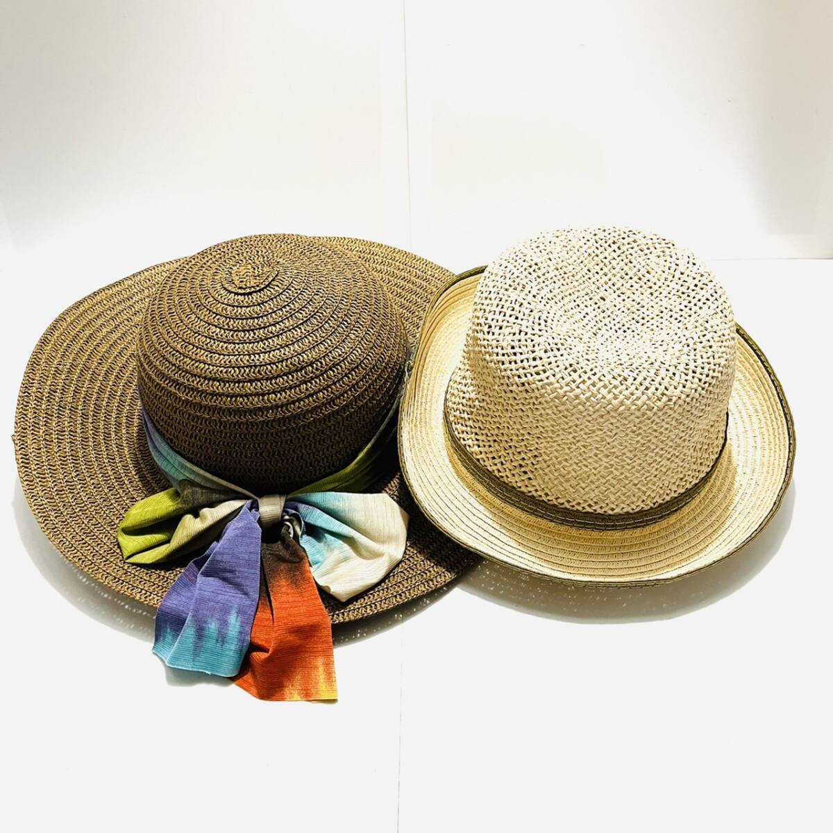 女性夏物帽子　２個　　_画像1