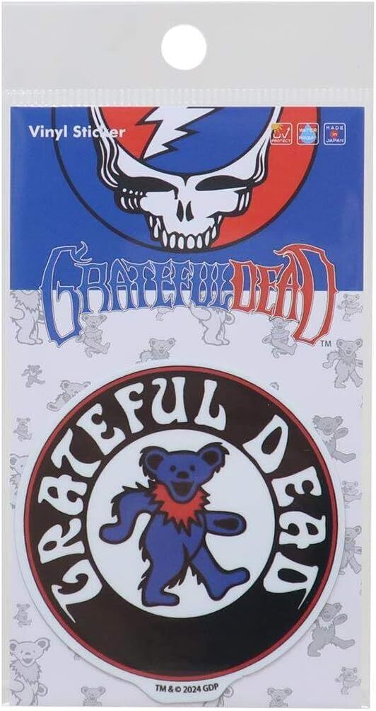 GRATEFUL DEAD グレイトフルデッドビニールステッカーGFD007