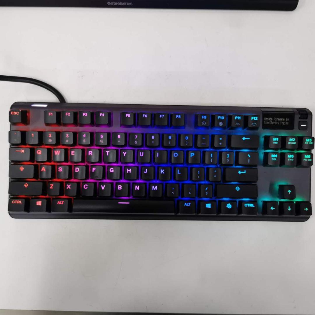 SteelSeries Apex 7 TKL Red/Blue/Brown 英語_画像1