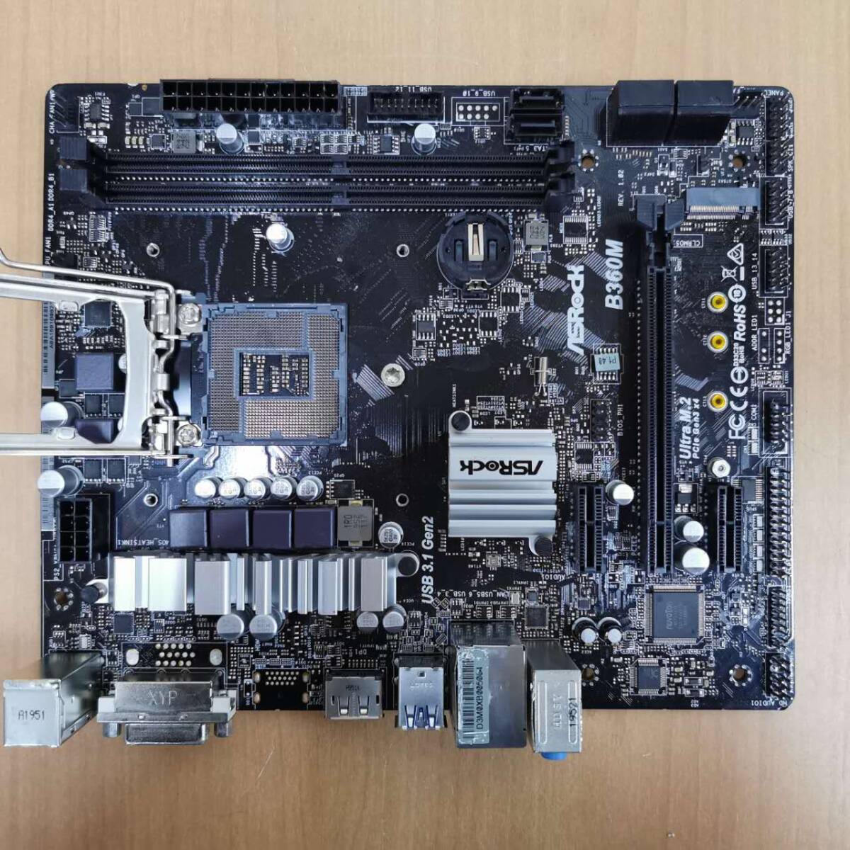 ASROCK B360M/microATX материнская плата /AMD AM4 Ryzen соответствует /PC детали DIY ремонт материал * электризация,BIOS проверка только * Junk * текущее состояние доставка 