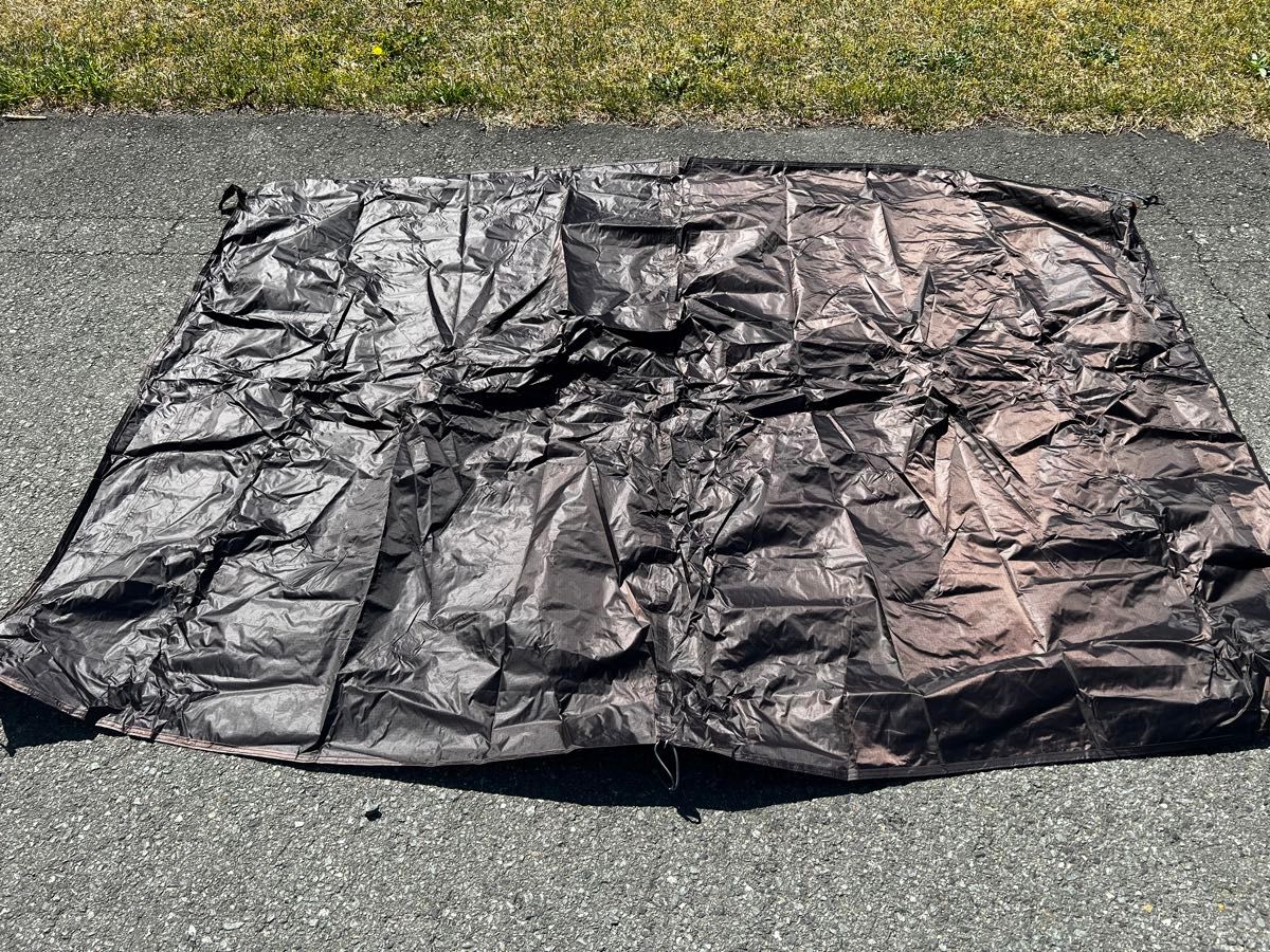 【中古】TENT FACTORY フォーシーズントンネル2ルームテント　ルーフ付